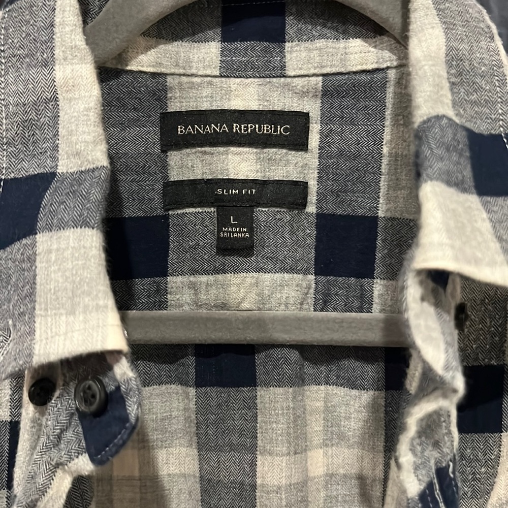 Banana Republic long sleeve button down